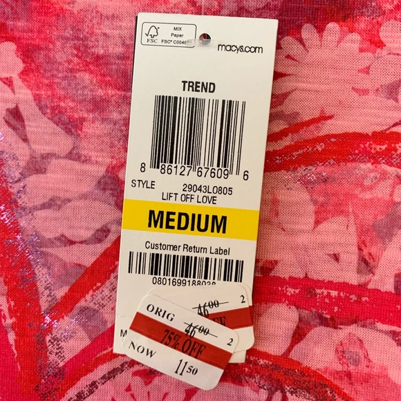 Style&co Short Sleeve Shirt - Picture 3 of 4